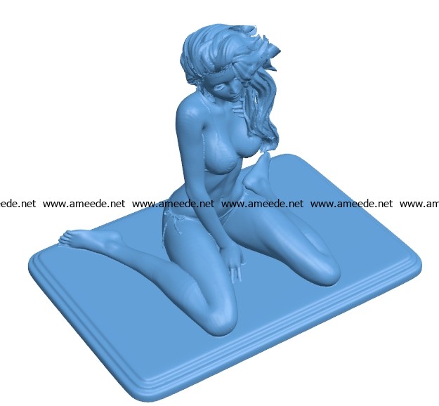 Women B003569 file stl free download 3D Model for CNC and 3d