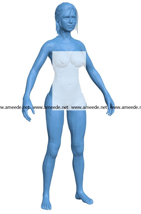 Women B003579 file stl free download 3D Model for CNC and 3d printer