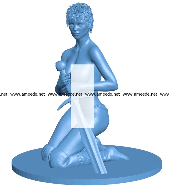 Women B003602 file stl free download 3D Model for CNC and 3d printer