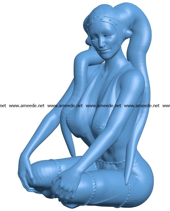 Women B003681 file stl free download 3D Model for CNC and 3d printer