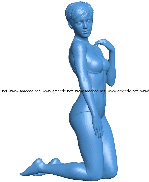 Women B003767 file stl free download 3D Model for CNC and 3d printer
