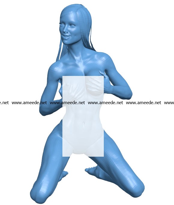 Women CE3 SyKneel B003581 file stl free download 3D Model for CNC and 3d printer