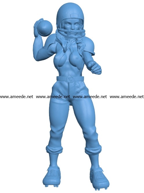 Women Passer B003310 file stl free download 3D Model for CNC and 3d printer