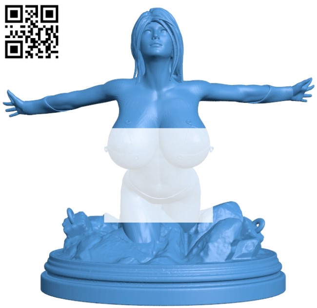 Women rag incatenata B002947 file stl free download 3D Model for CNC and 3d printer