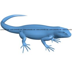 iguana B002952 file stl free download 3D Model for CNC and 3d printer