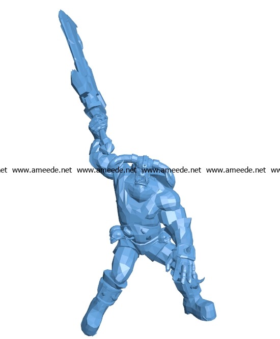 Wolfrider attack B003196 file stl free download 3D Model for CNC and 3d printer