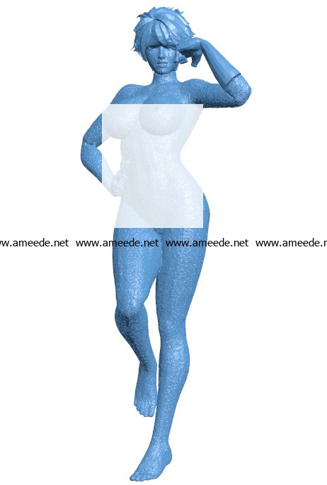 women B003301 file stl free download 3D Model for CNC and 3d printer