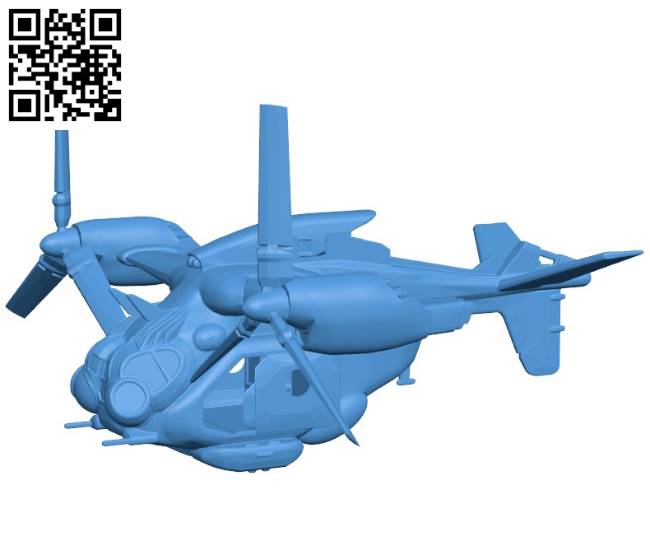 Aircraft B004271 file stl free download 3D Model for CNC and 3d printer