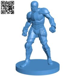 Animated Armor Man B004298 file stl free download 3D Model for CNC and 3d printer