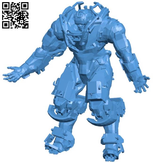 Anthem Colossus B004342 file stl free download 3D Model for CNC and 3d printer