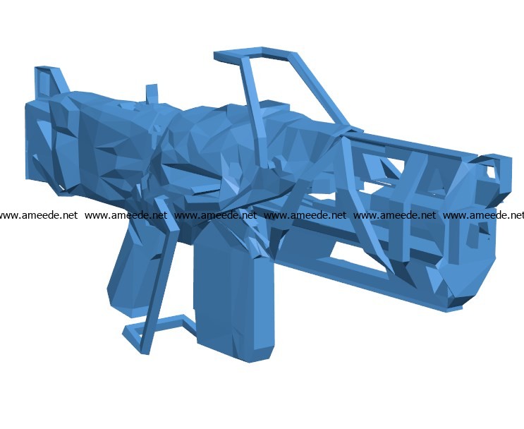 Anthem Sentinel Gun B003866 file stl free download 3D Model for CNC and 3d printer