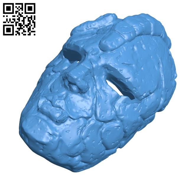 Aztec mask B004414 file stl free download 3D Model for CNC and 3d printer