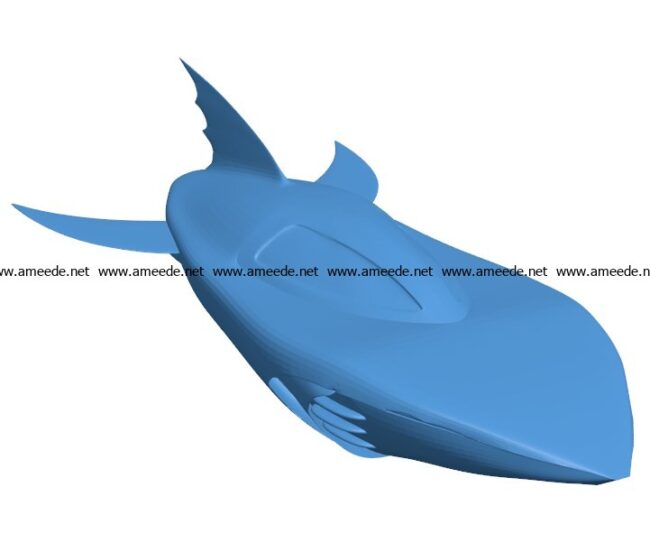 Batboat B003821 file stl free download 3D Model for CNC and 3d printer