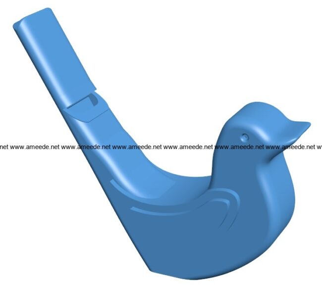Bird whistle B003911 file stl free download 3D Model for CNC and 3d printer