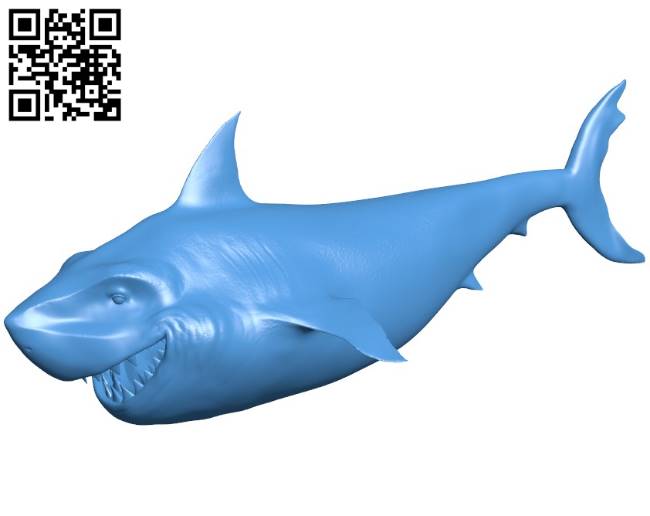 Brucey Shark B004363 file stl free download 3D Model for CNC and 3d printer