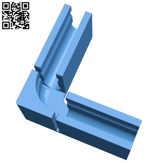 Cable corners B004321 file stl free download 3D Model for CNC and 3d printer