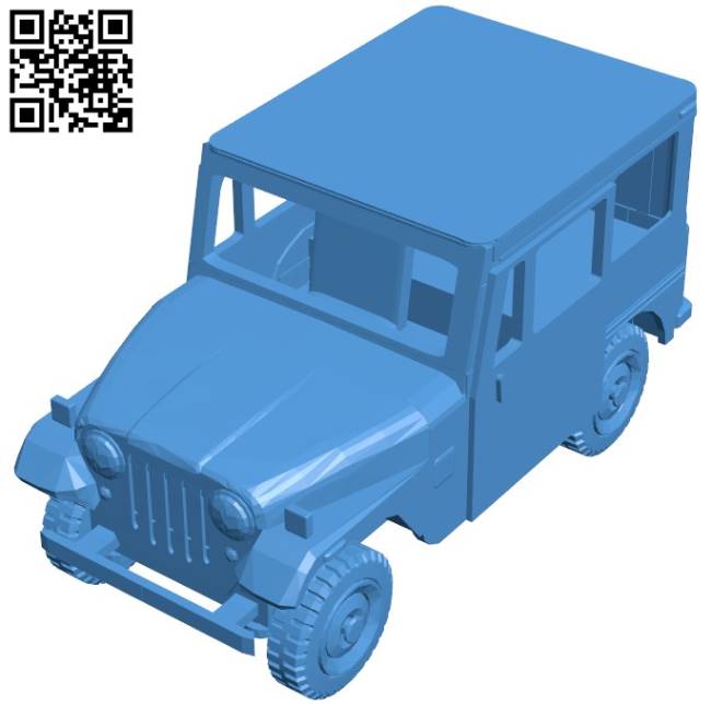 Car B004258 file stl free download 3D Model for CNC and 3d printer