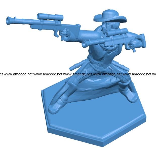 Conner the Collector Man B003986 file stl free download 3D Model for CNC and 3d printer