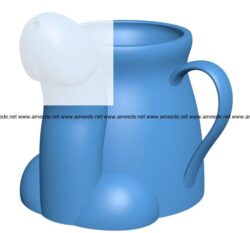 Cup B004004 file stl free download 3D Model for CNC and 3d printer