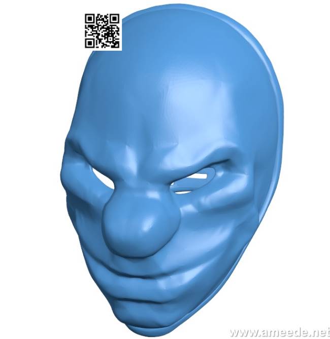 Dallas Mask B004149 file stl free download 3D Model for CNC and 3d printer
