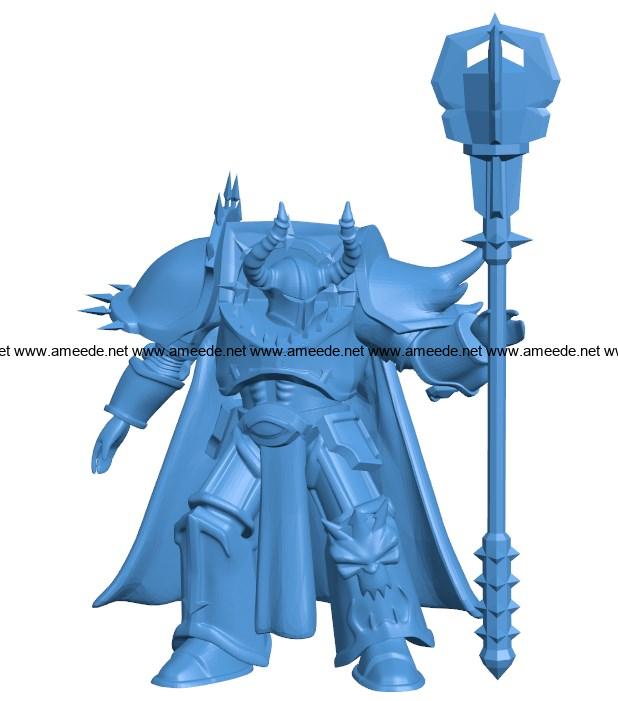 Edgelord Man B003993 file stl free download 3D Model for CNC and 3d printer