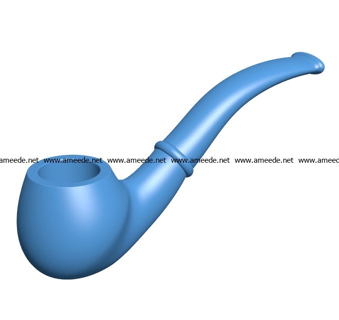 Fancy Pipe B003910 file stl free download 3D Model for CNC and 3d printer