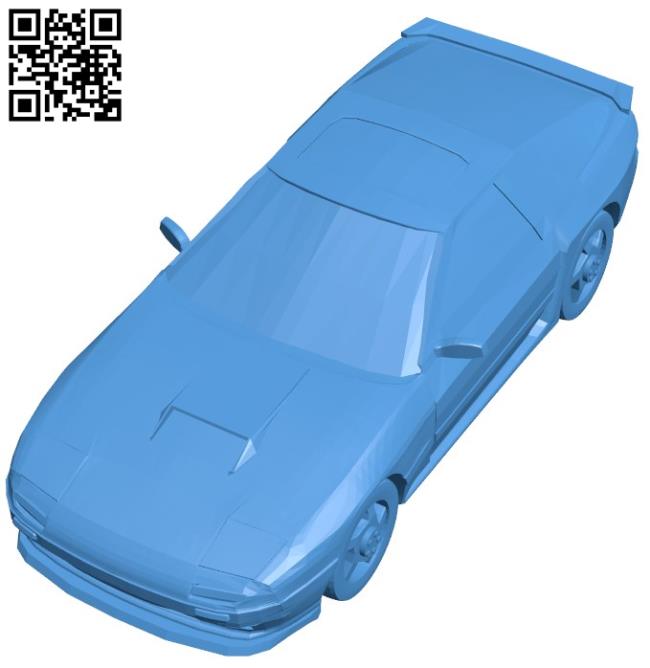 Fc mazda car B004404 file stl free download 3D Model for CNC and 3d printer