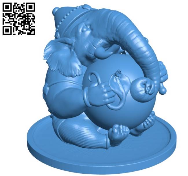 STL file Zé Gotinha 🇧🇷・3D print model to download・Cults