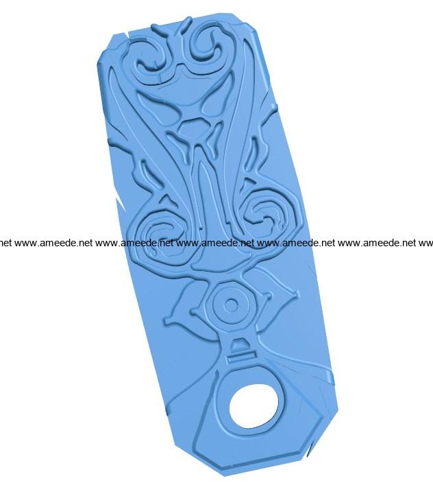 Gauldur amulet B003985 file stl free download 3D Model for CNC and 3d printer