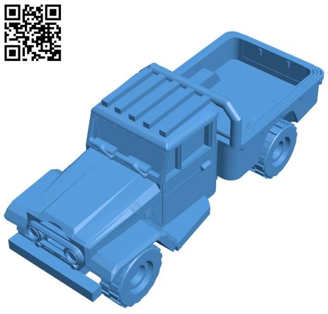 IRGC truck B004306 file stl free download 3D Model for CNC and 3d printer