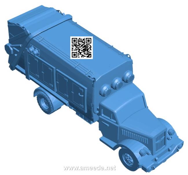 Konflikt '47 truck B004158 file stl free download 3D Model for CNC and 3d printer