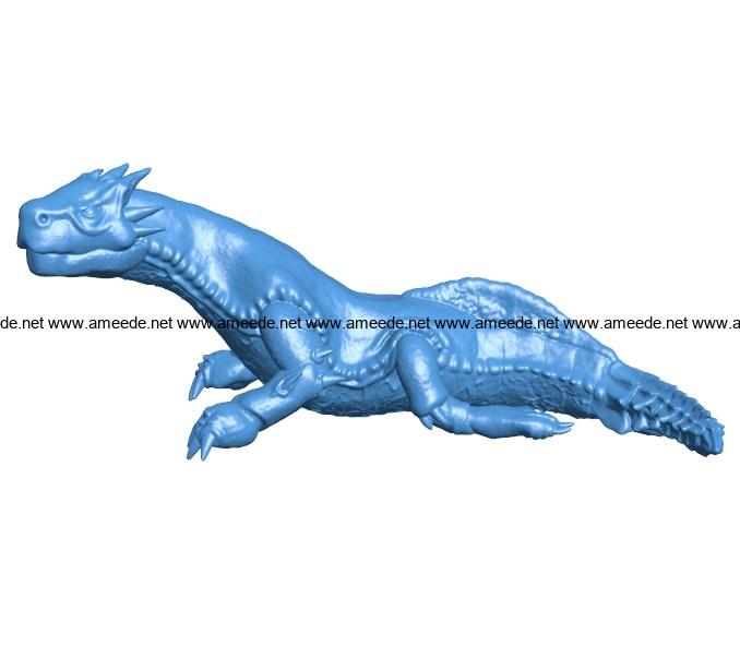 Ludroth laying B003935 file stl free download 3D Model for CNC and 3d printer