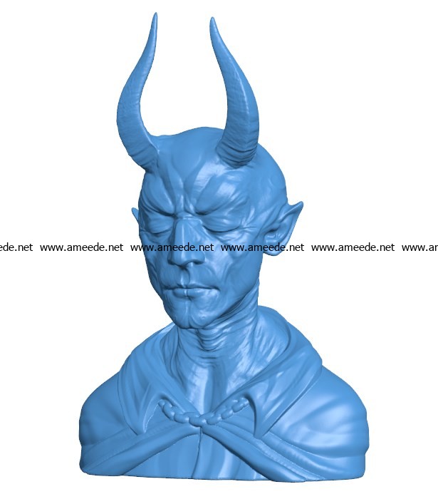 Man B003909 file stl free download 3D Model for CNC and 3d printer