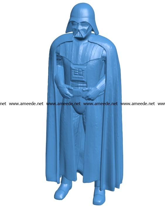 Man Lord Vader B003776 file stl free download 3D Model for CNC and 3d printer