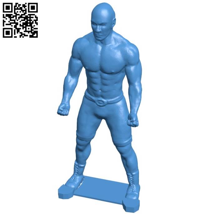 Man macho B004242 file stl free download 3D Model for CNC and 3d printer