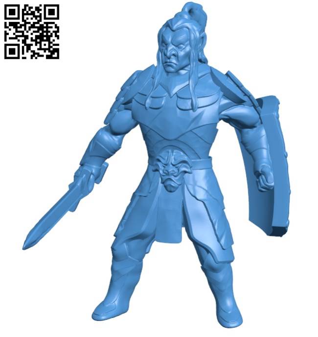 Man pose B004278 file stl free download 3D Model for CNC and 3d printer