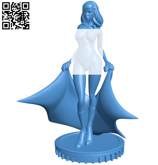Miss Vampirella B004346 file stl free download 3D Model for CNC and 3d printer