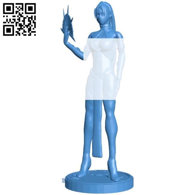 Miss kitana B004426 file stl free download 3D Model for CNC and 3d printer