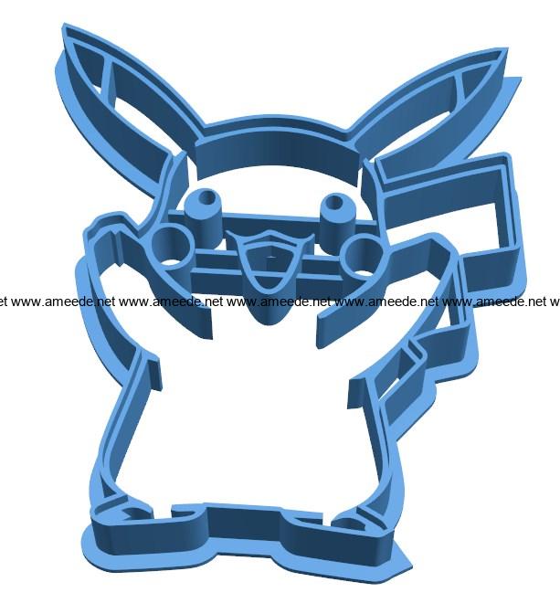 https://www.ameede.net/wp-content/uploads/2020/04/Mold-pikachu-cookie-cutter-B004024-file-stl-free-download-3D-Model-for-CNC-and-3d-printer.jpg