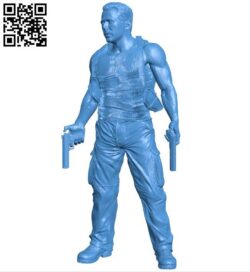 Mr bruce willis B004352 file stl free download 3D Model for CNC and 3d printer