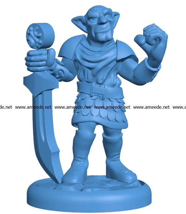 Obgob Bob Fig Man B003862 file stl free download 3D Model for CNC and 3d printer