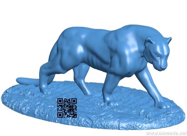 Panther B004145 file stl free download 3D Model for CNC and 3d printer