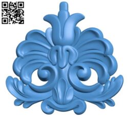 Pattern Dekor flowers A003247 wood carving file stl for Artcam and Aspire jdpaint free vector art 3d model download for CNC