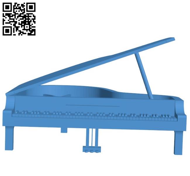 Piano B004266 file stl free download 3D Model for CNC and 3d printer