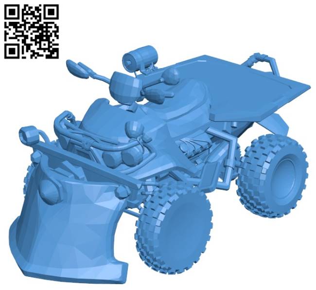 Quadcrasher B004288 file stl free download 3D Model for CNC and 3d printer