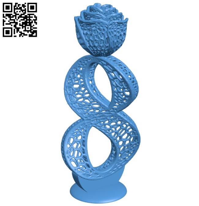 Rose 8 March B004338 file stl free download 3D Model for CNC and 3d printer