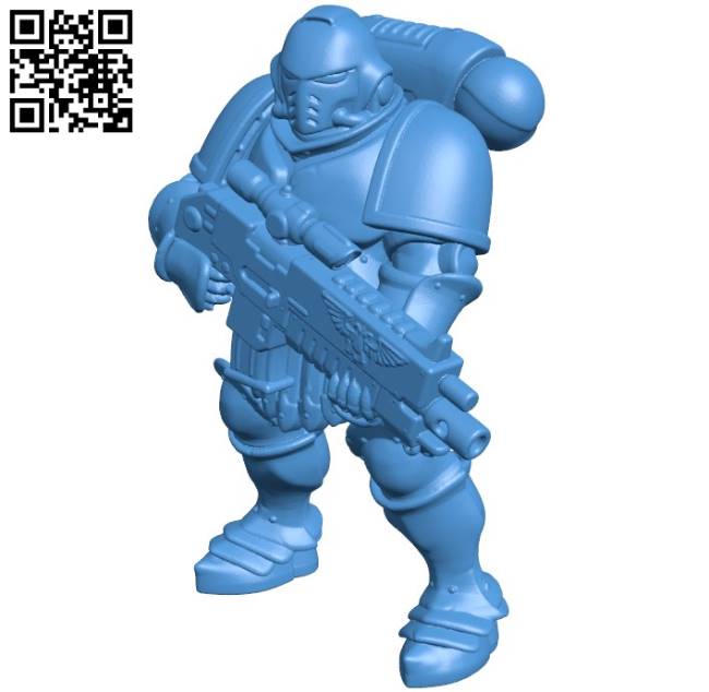 Sigmarine Man B004265 file stl free download 3D Model for CNC and 3d printer