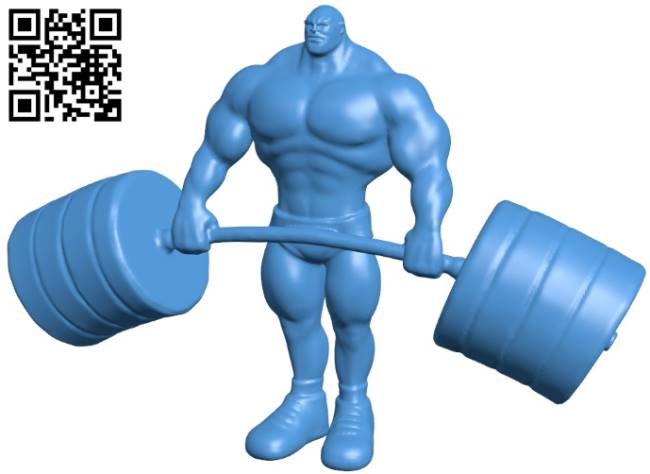 Sport man B004307 file stl free download 3D Model for CNC and 3d printer