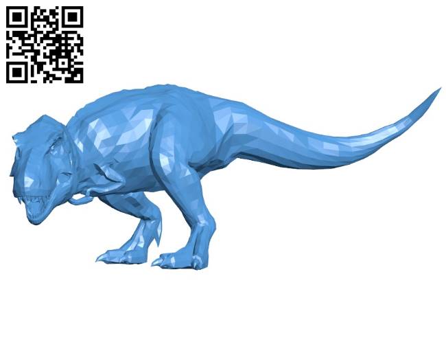 Dino T-Rex Google Chrome - Dinosauro T-rex by FSMaker, Download free STL  model