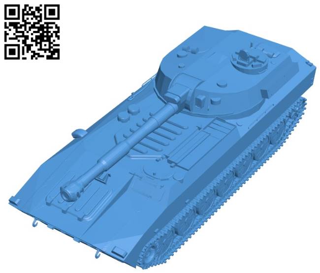 Tank 2S1 B004330 file stl free download 3D Model for CNC and 3d printer